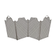 Four-pronged firewall