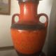 Grand pied de lampe céramique vintage