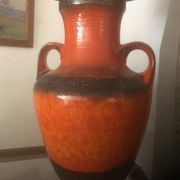 Large vintage ceramic lamp base