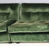 Canapé modulable en velours Amanta Mario Bellini pour C&B Italia