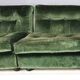 Modular velvet canapé Amanta by Mario Bellini for C&B Italia