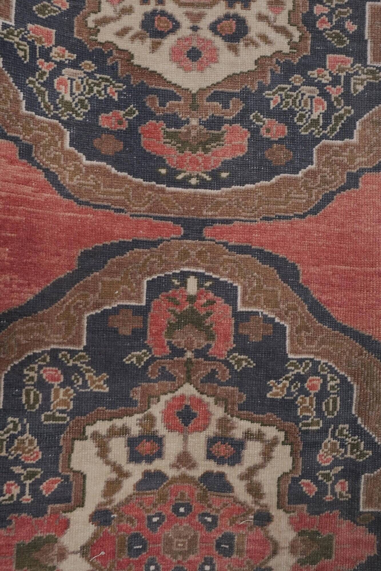 Vintage Turkish hallway rug 86x685 cm
