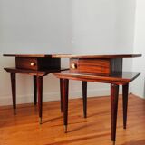 Pair of vintage bedside tables