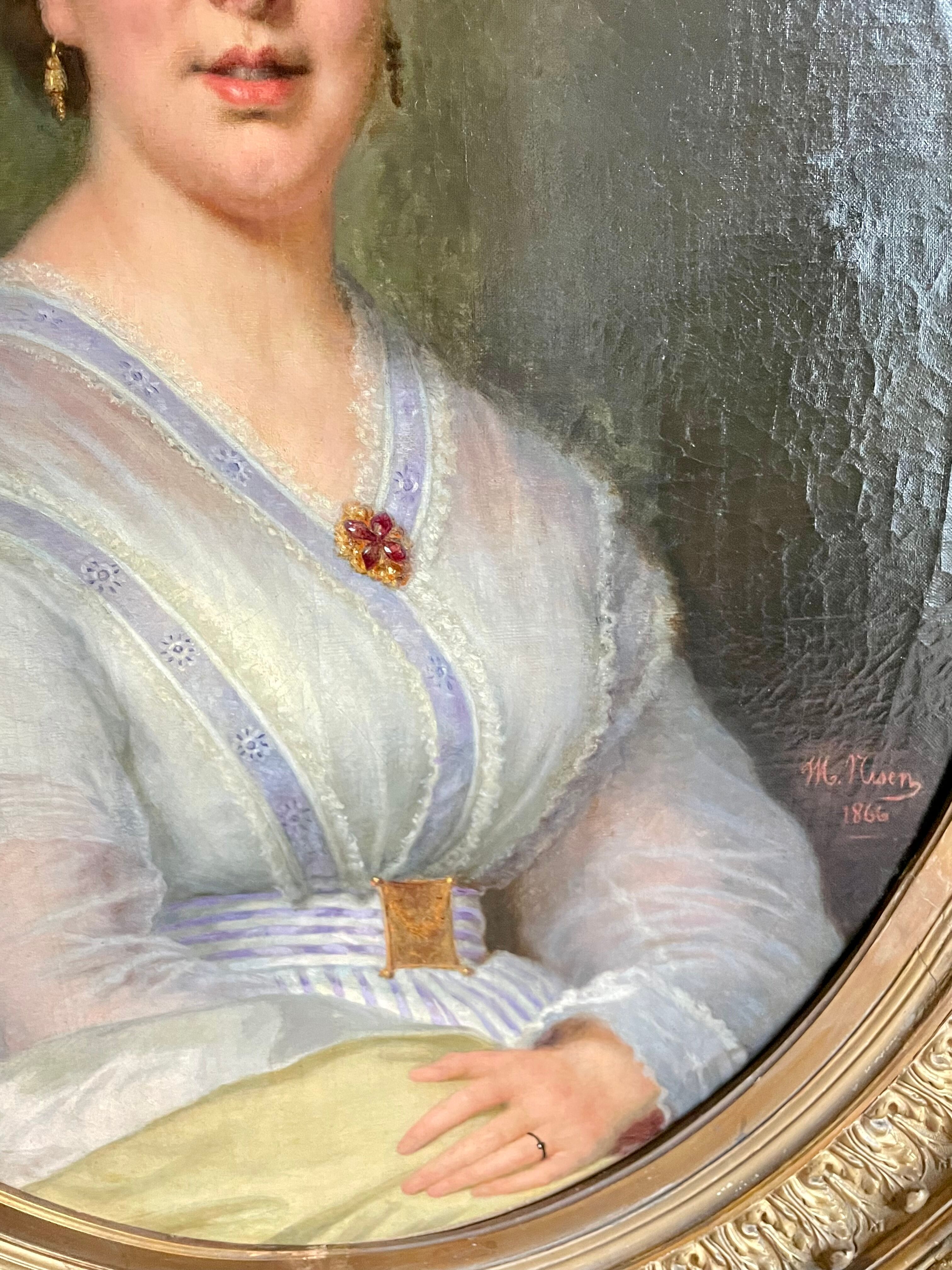 Portrait of an elegant woman