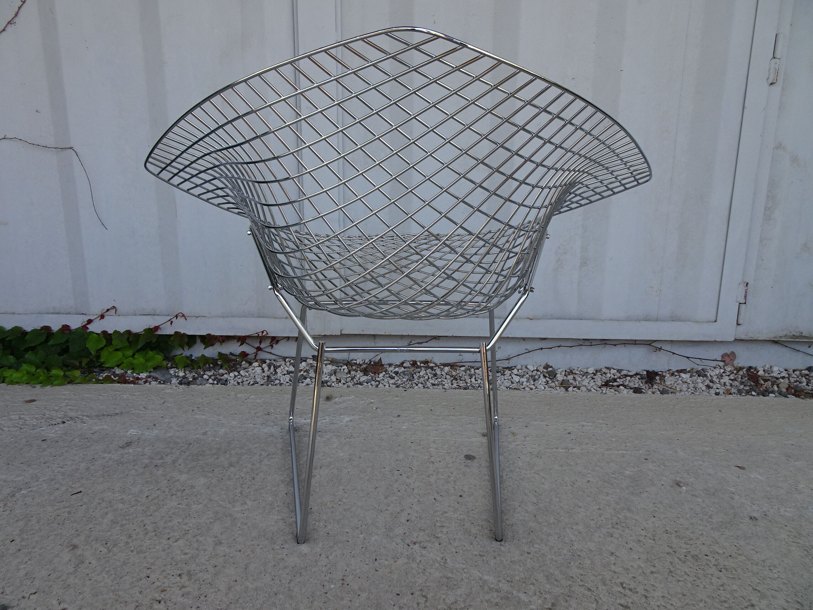 Fauteuil diamant par Harry Bertoia estampillé Knoll