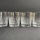 3170 – 4 whiskey glasses – cut crystal