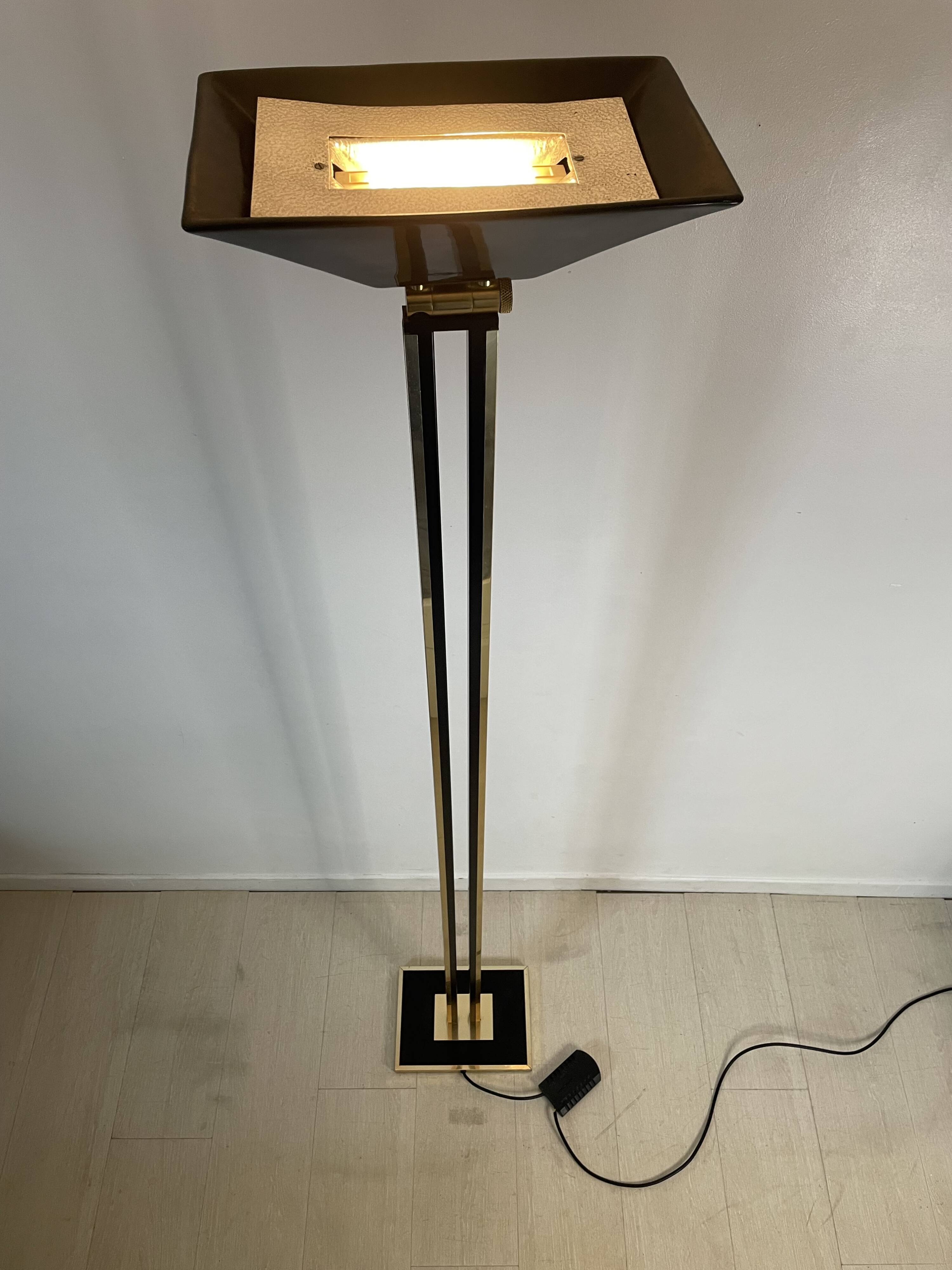 Lampadaire design italien 1970