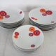 8 Flat Plates Seltmann Weiden West Germany 70s