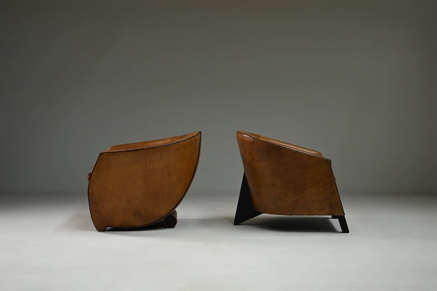 Set Cocoon & Charel armchairs by Bart van Bekhoven for Artistiek, 1990s.
