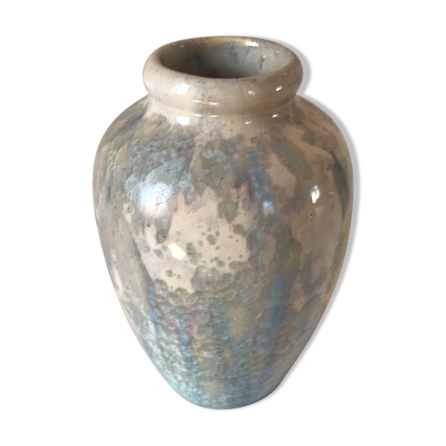 Ceramic vase mougin nancy art deco