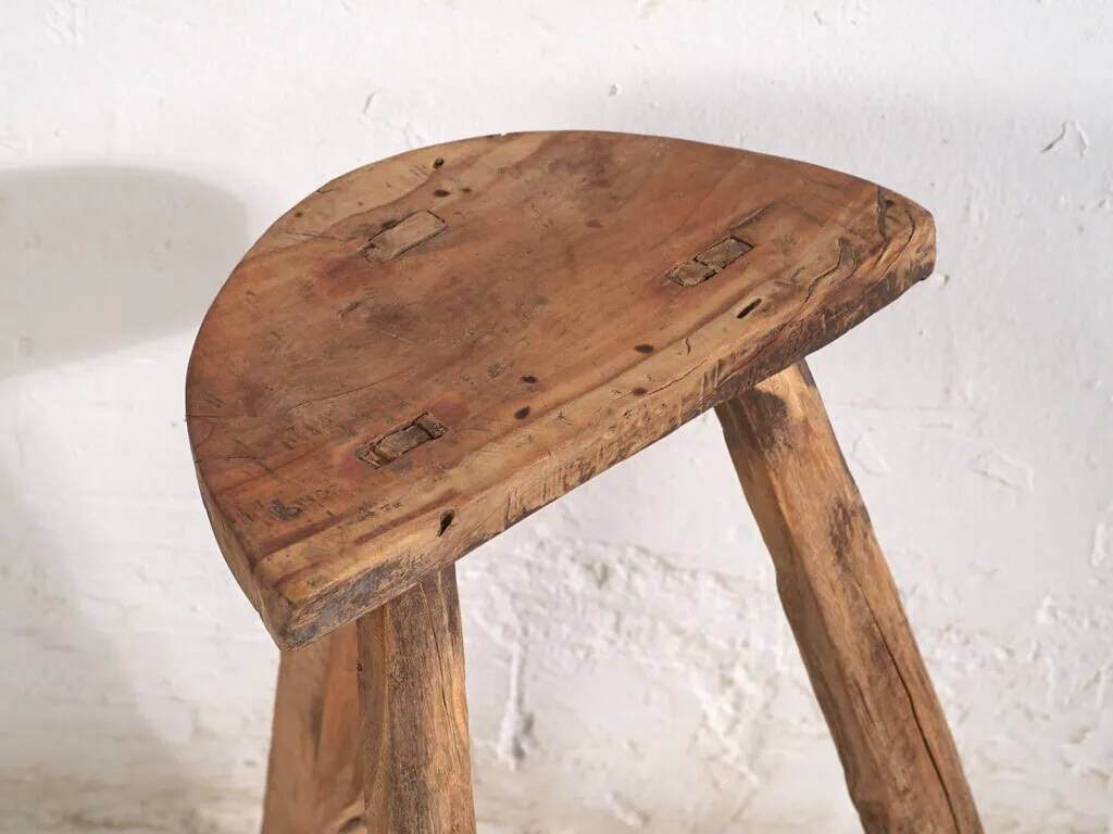 Ancient oriental stool (c.1900) #6