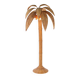 "Palm tree" floor lamp in rattan