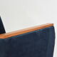 Blue Matisse square chair