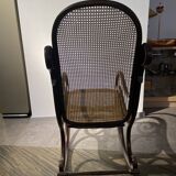 Fauteuil à bascule, original Thonet 1920