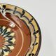 Ceramic footed bowl from Troyan, Bulgaria.