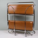 Desserte pliante Dinett par Bremshey – design mid-century, Allemagne