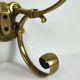 Brass coat hook