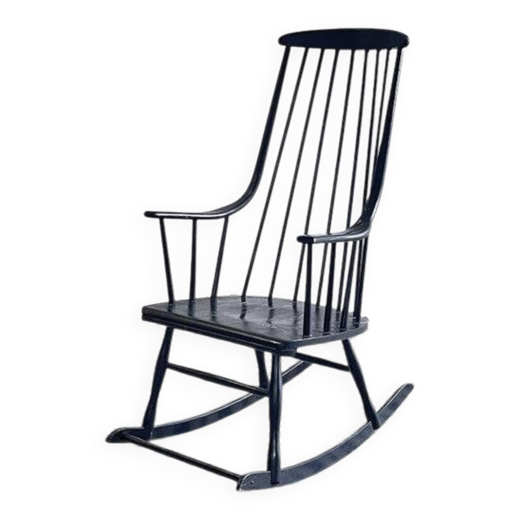 Grandessa rocking chair by Lena Larsson, Nesto, Sweden, 1960s