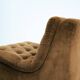 Pair of Modular Armchairs in Brown Corduroy by DUX, Sweden, 1970s