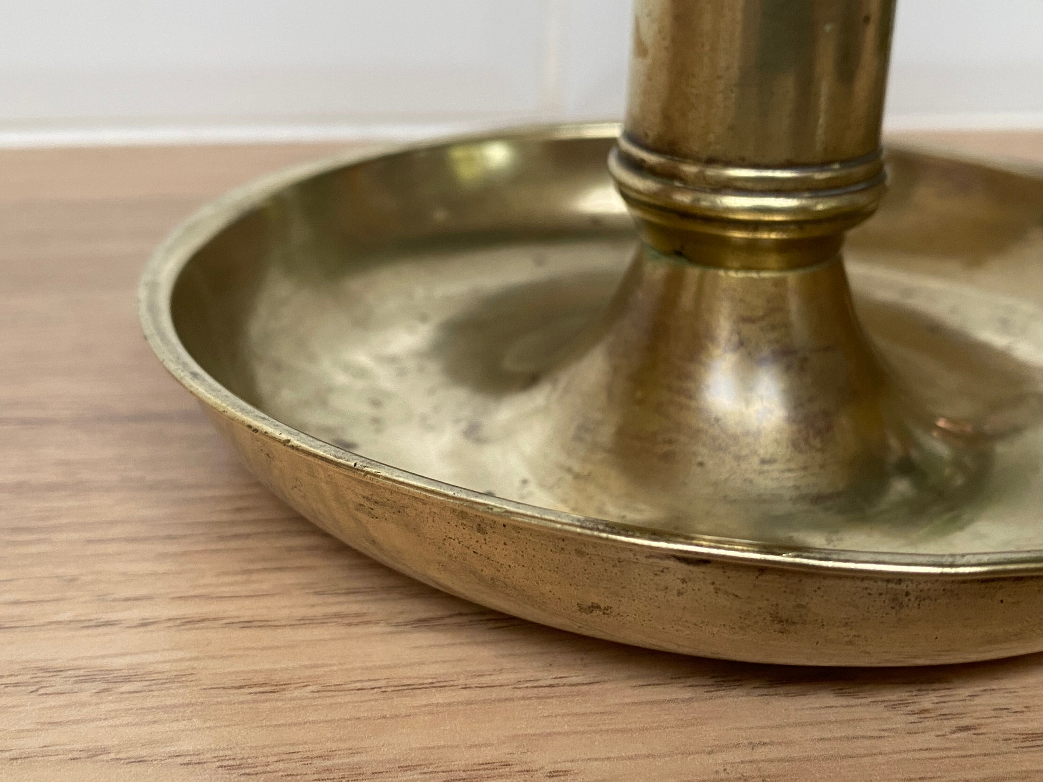 Brass candle holder
