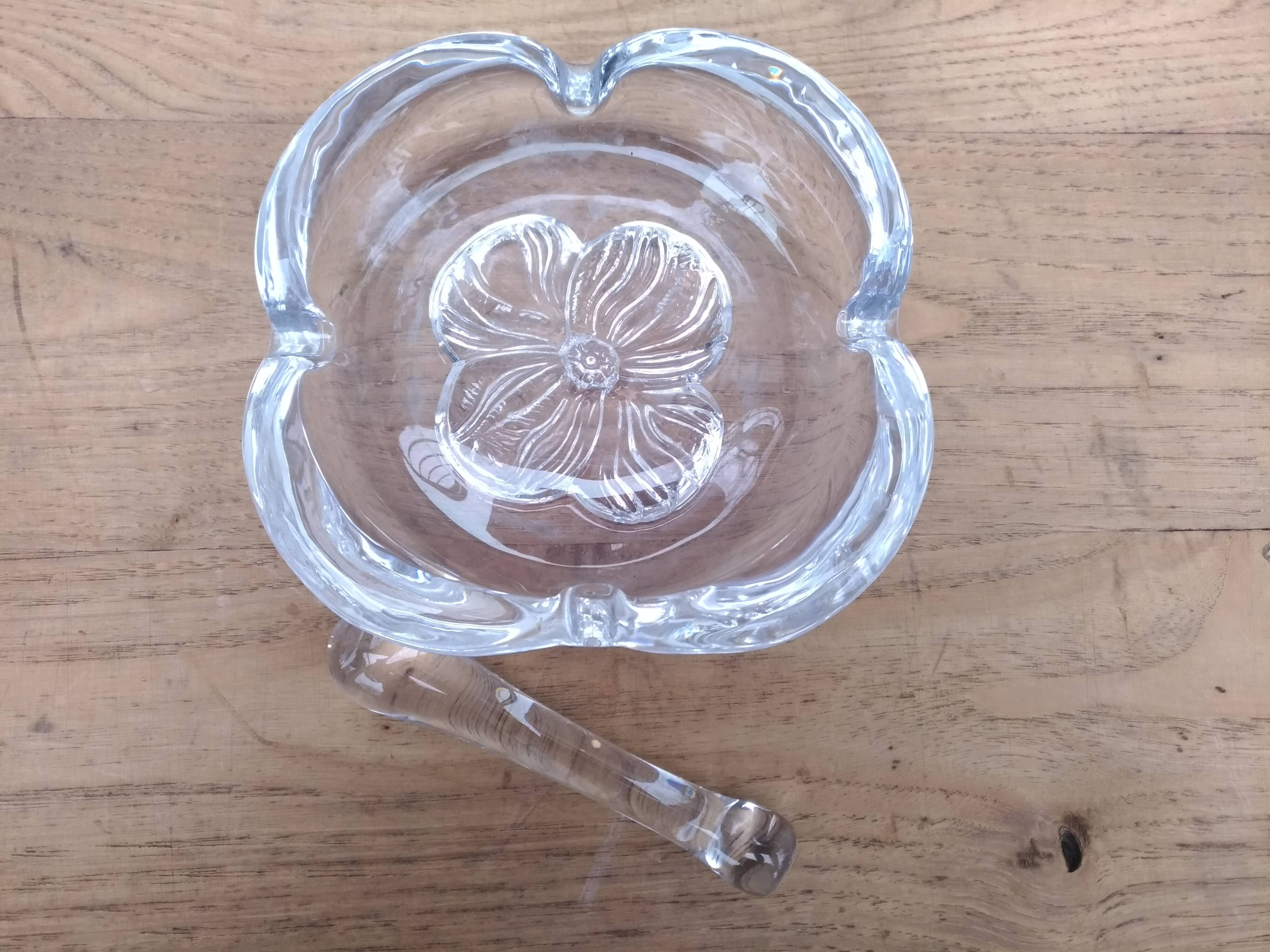 Crystal ashtray