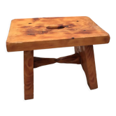 Tabouret en sapin