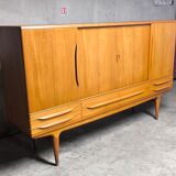Vintage Scandinavian teak enfilade from the 1960s by Johannes Andersen.