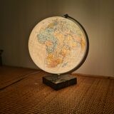 Vintage Globe Taride Marble and Glass