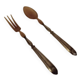 Vintage salad servers