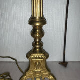 Old candle lamp