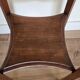High plant stand in carved wood and Art Nouveau marble.