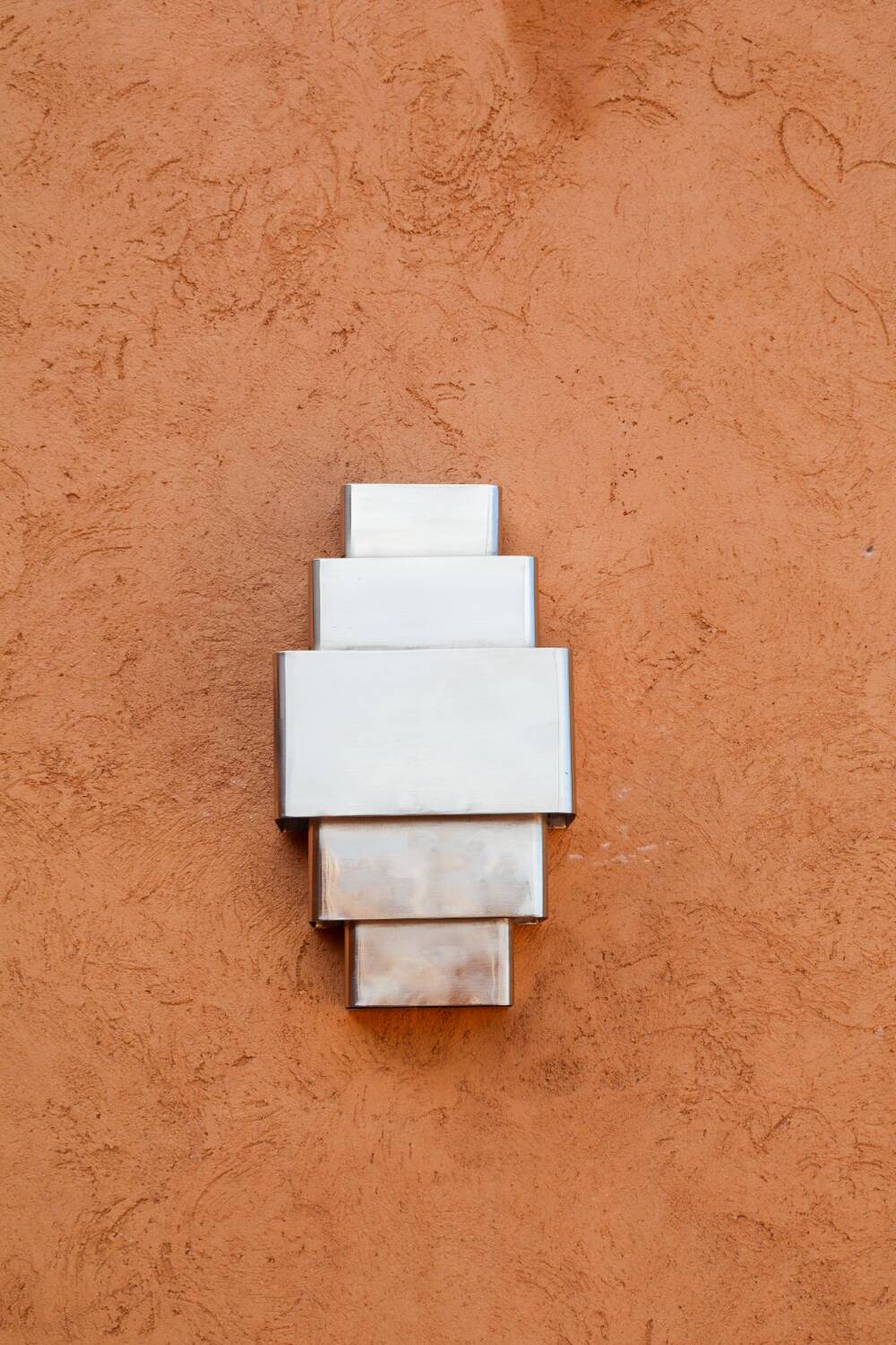 Art Deco chrome wall light