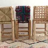 Authentic moroccan tabouret