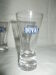 Lot 6 verres pastis duval bistrot publicitaire