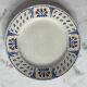 Lot de 4 assiettes GIEN