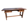 Bureau/table de ferme "brutaliste" chêne massif