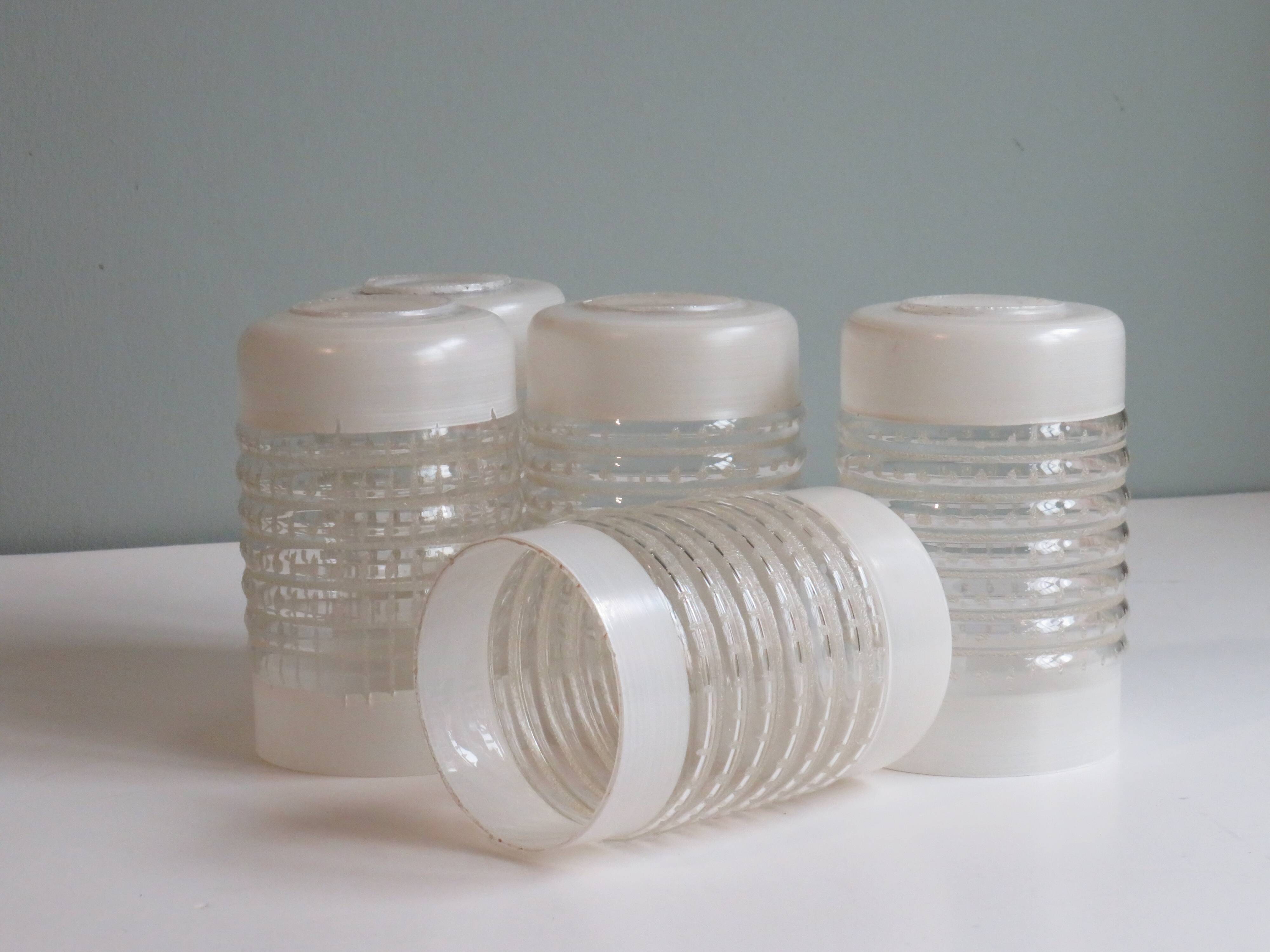 Chandelier, teak and engraved glass, 1950 Italy