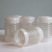 Lustre, teck et verre gravé, 1950 Italie