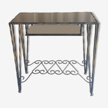 Forge iron console