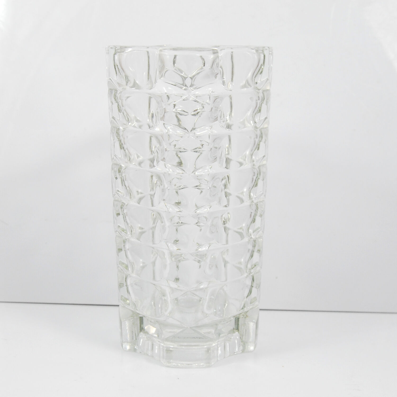 Glass vase Windsor by Luminarc, France 1970