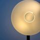 Floor lamp by De Majo in Murano glass and brass, Italy 1960.