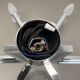 Modernist Huge chromed SPUTNIK Sciolari Style Ceiling Light, Italy, 1970s