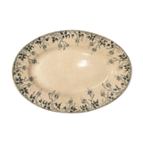 E.Bourgeois paris oval service plate