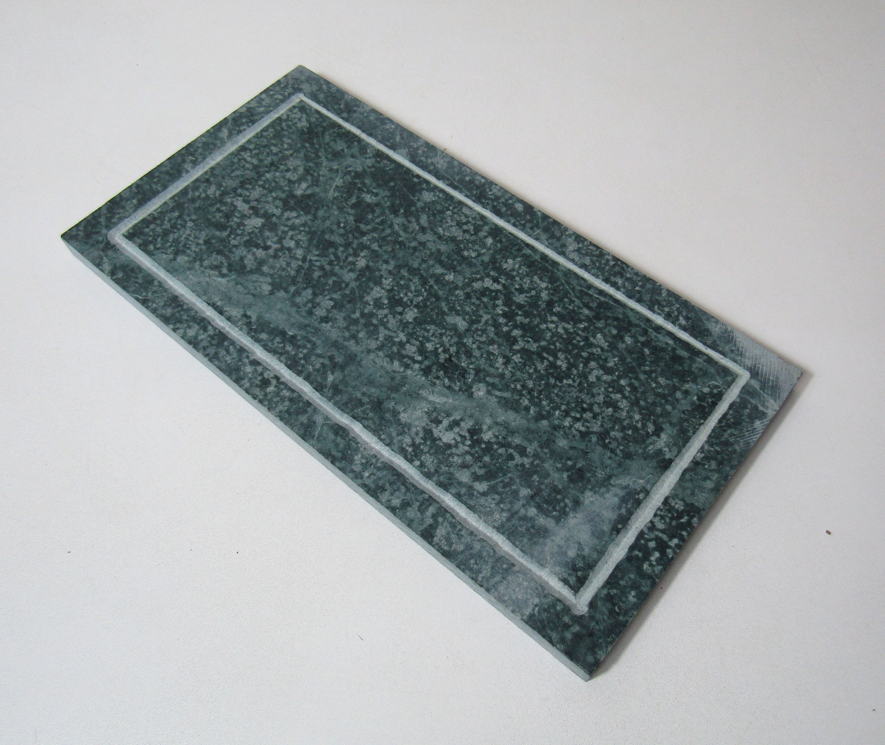 Green marble cutting board