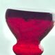 Vase rouge rubis Stefan Sadowski