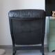 Siesta armchair Westnofa ingmar relling vintage black leather