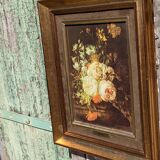 Painting of flowers by R. Ruysch