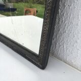 Wooden mirror