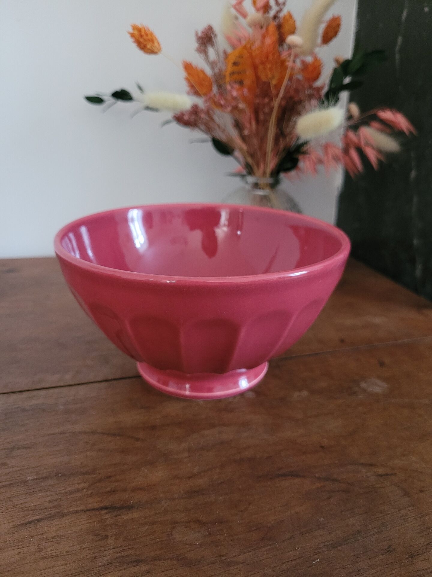 Bol vintage Italy red