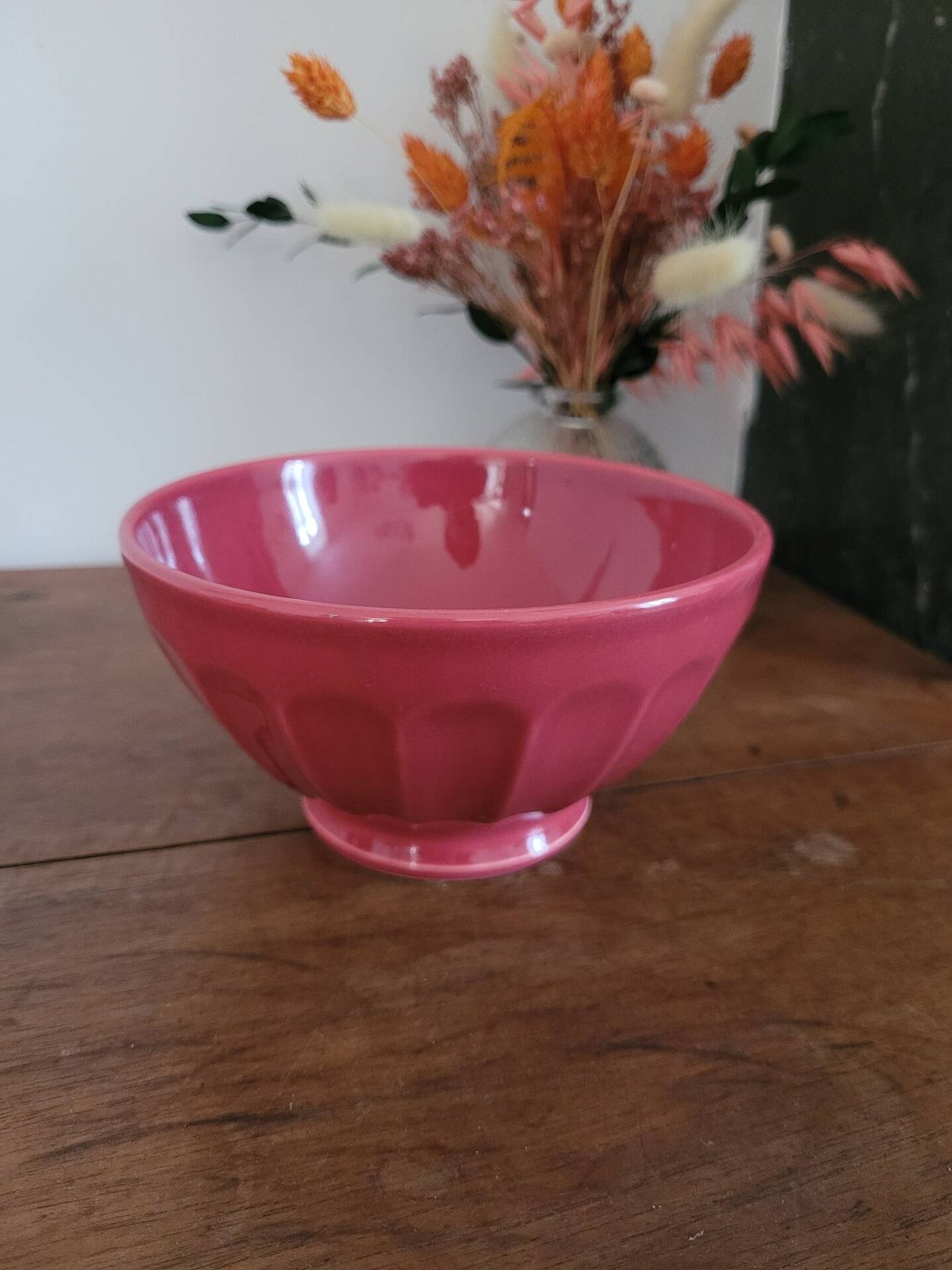 Bol vintage Italy red